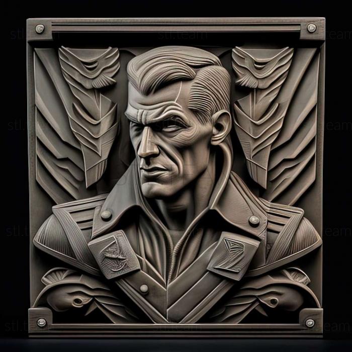 3D model Wolfenstein II The New Colossus game (STL)